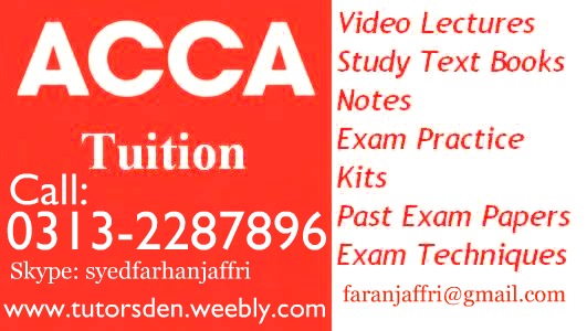 acca home tutor private teacher , acca accounting, lahore, karachi, statistics, o'level a'level tutor agency